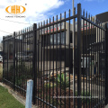 Venta caliente valla de hierro forjado ornamental galvanizado